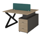 Amelia Two Person Workstation 2
