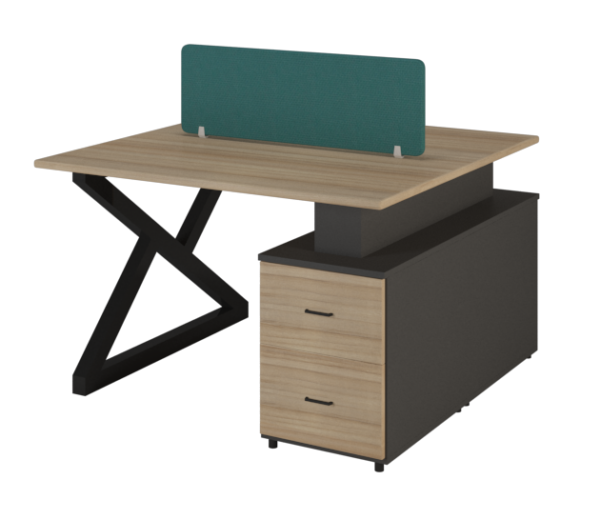 Amelia Two Person Workstation 2