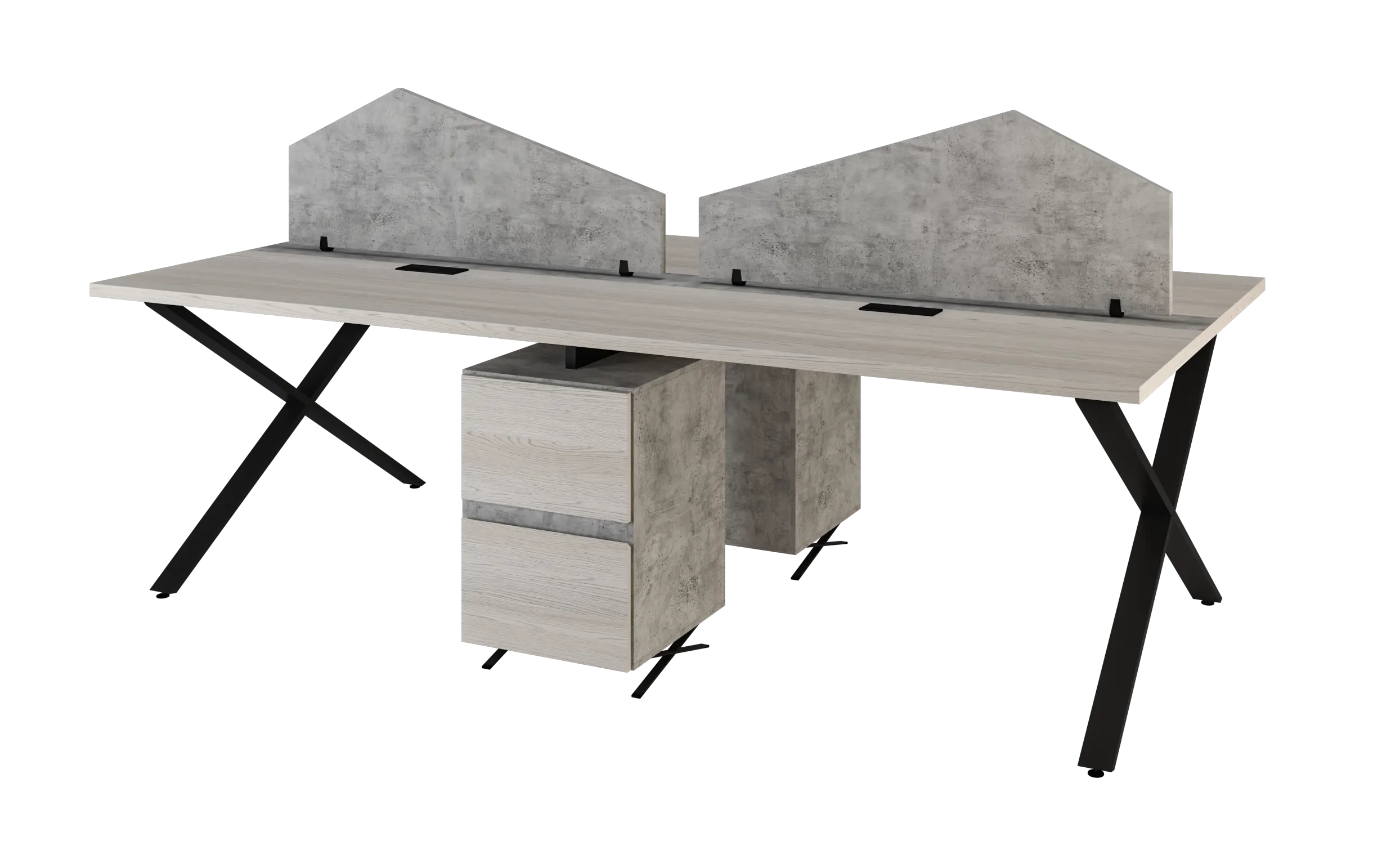 Exsoz Four Person Workstation Exsoz Four Person Workstation