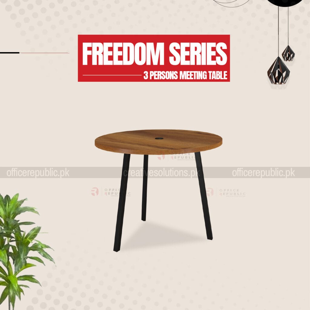 Freedom Round Meeting Table - Office Furniture