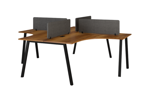 Freedom Grid 4 Person Workstation