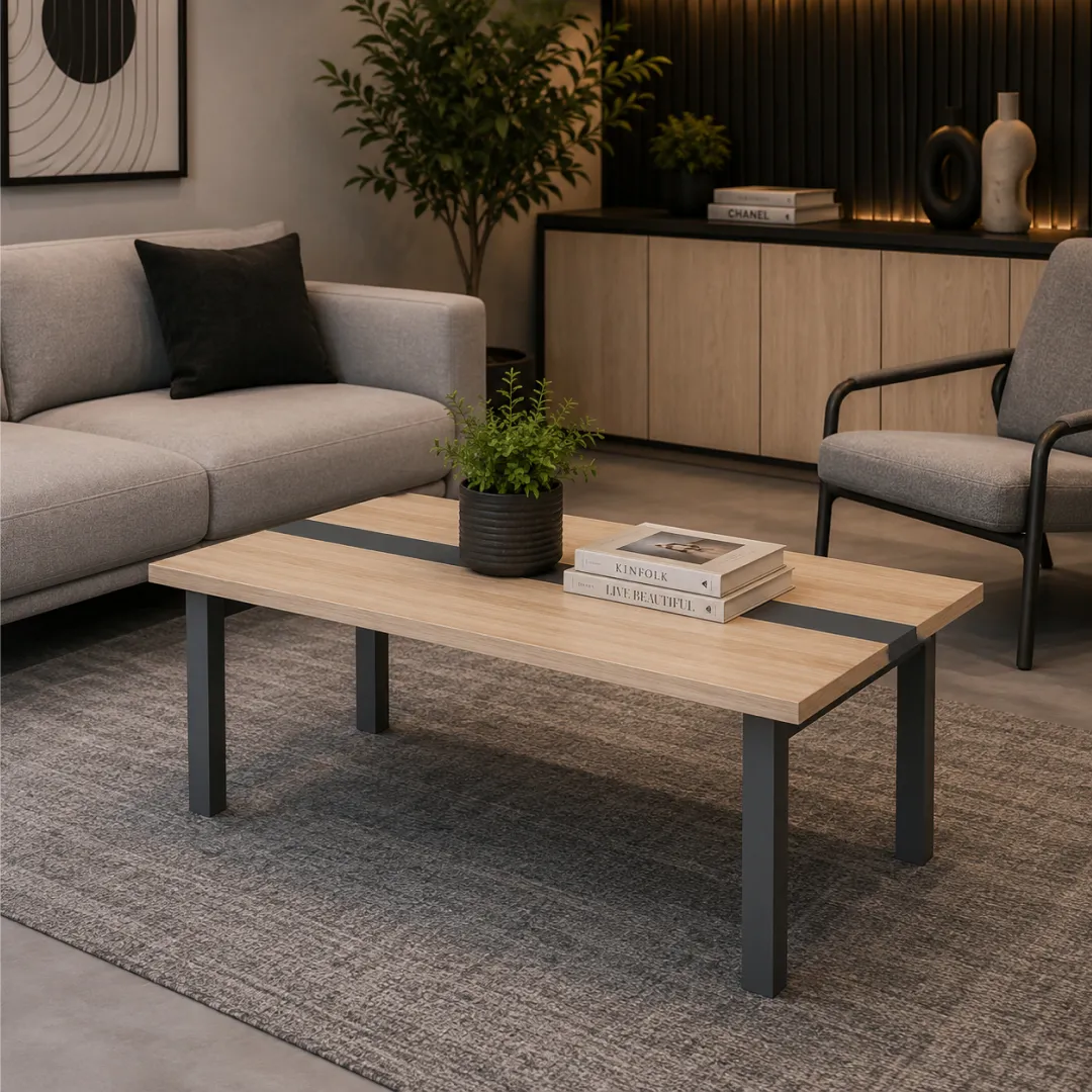 Prive Center Table – Built for Style & Everyday Use | officerepublic Elegant Prive Center Table designed for reception areas and collaborative office spaces.