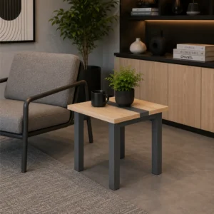 Stylish Prive Side Table featuring a premium finish for contemporary office interiors.