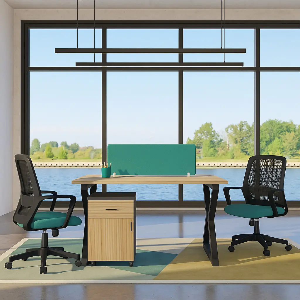amelia two persons workstations