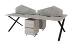 Exsoz Four Person Workstation