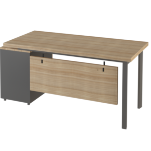Prive Staff Table With Drawer Unit