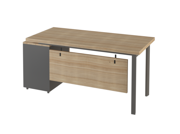Prive Staff Table With Drawer Unit