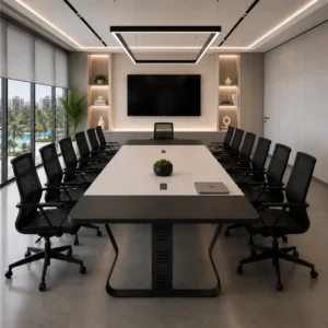 Premium Smeda Conference Table offering spacious seating for productive meetings.