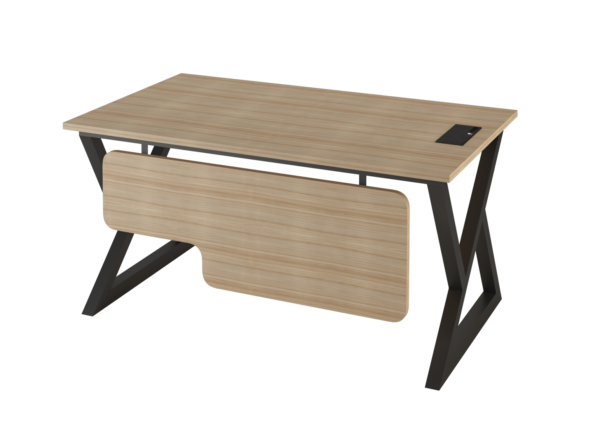 Amelia Staff Table With Single Drawer