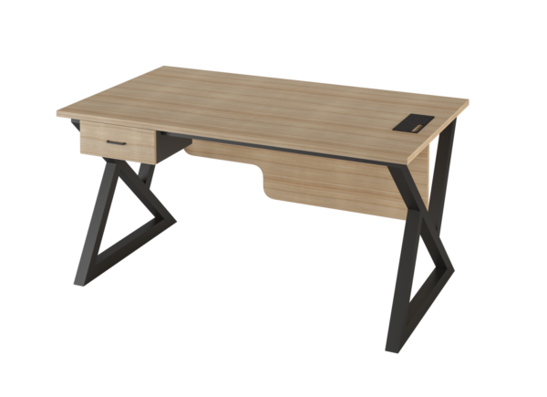 Amelia Staff Table With Single Drawer Inside