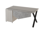 Exsoz Staff Table With Drawer Unit