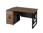 X Box Staff Table With Drawer Unit