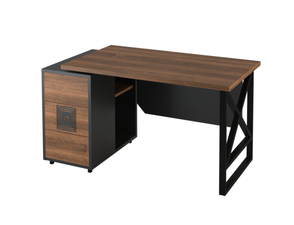X Box Staff Table With Drawer Unit