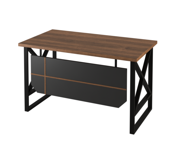 X Box Staff Table With Single Drawer Inside