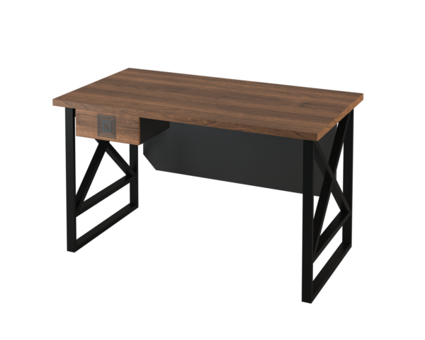 X Box Staff Table With Single Drawer Inside