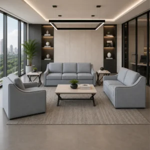Stylish Exoz Executive Sofas designed for executive offices and reception areas.