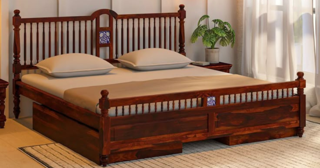 Lincoln wooden Bed