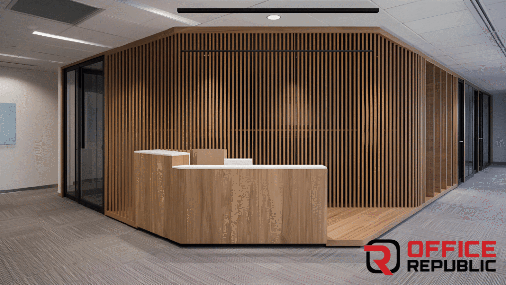 Design a Modular Reception Area