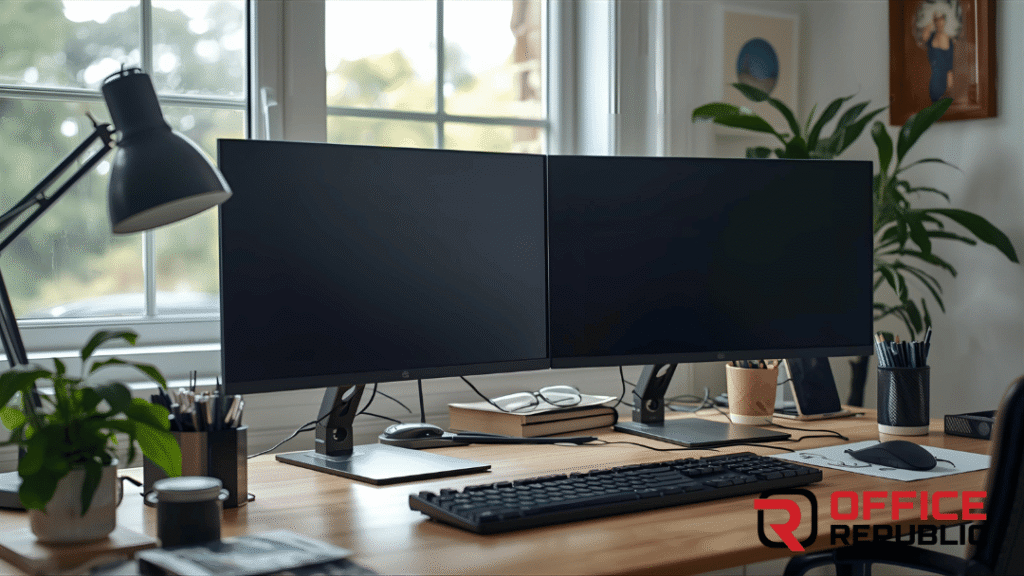 Dual Monitors for Efficiency