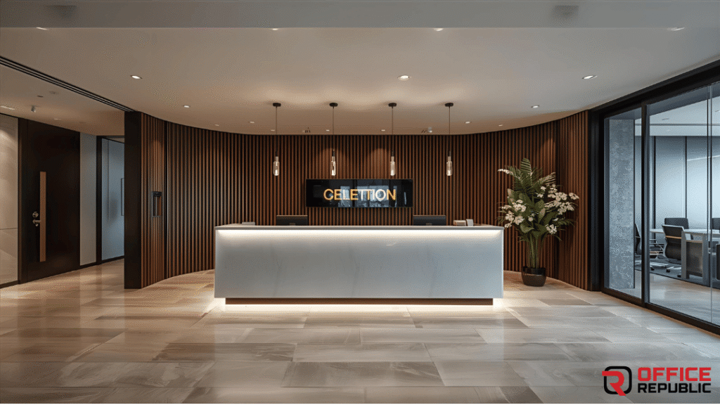 Innovative Reception Area