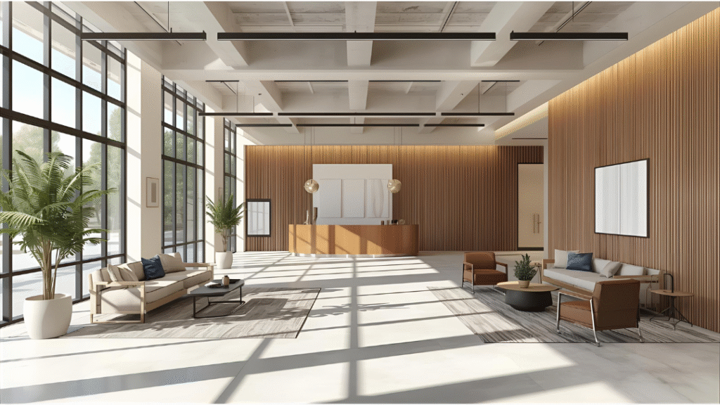 Reception Area Design for Office