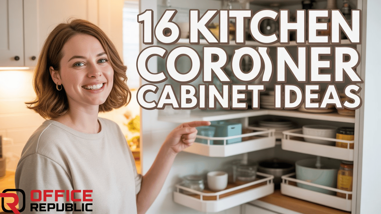 16 Kitchen Corner Cabinet Ideas