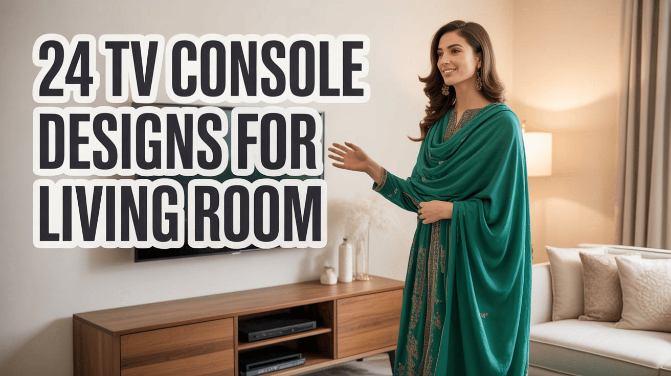 24 TV Console Designs for Living Room