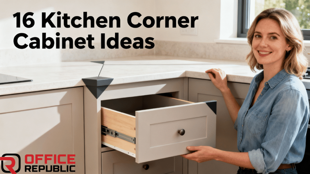 Corner Base Cabinet with Drawers