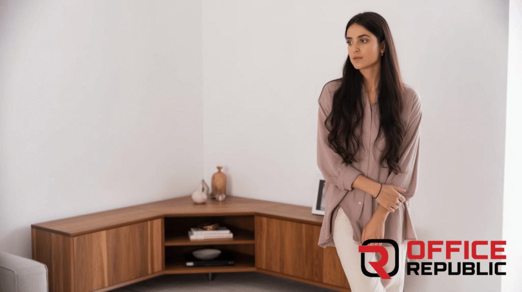 Corner TV Console