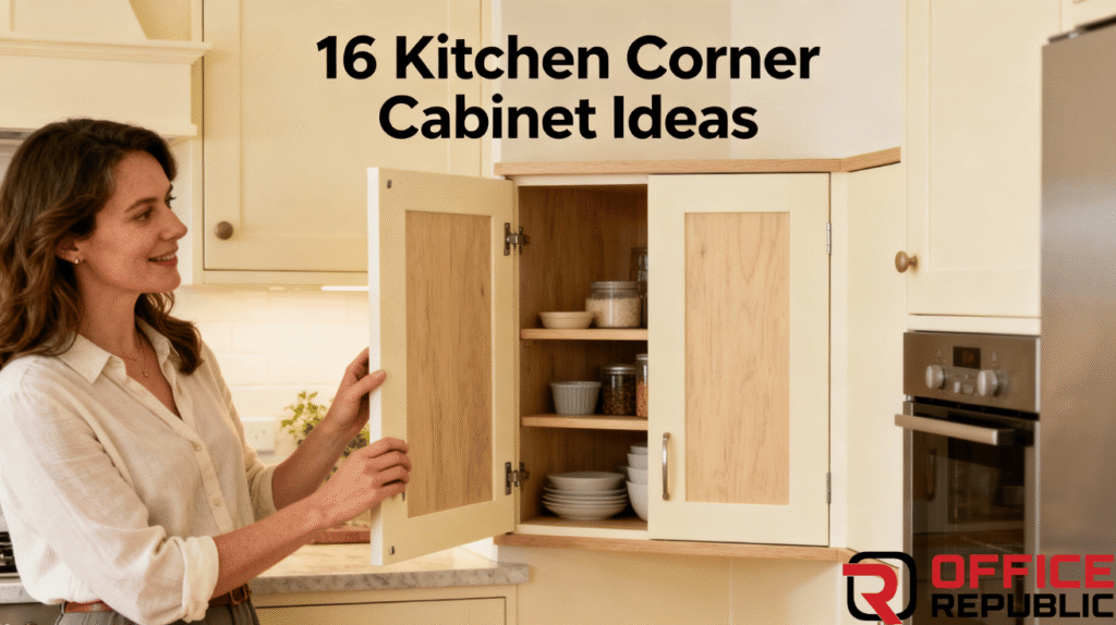 Diagonal Corner Cabinet