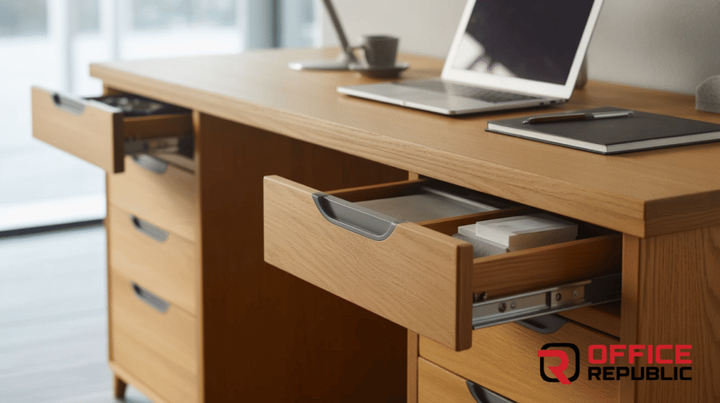 Drawer-Based Office Table
