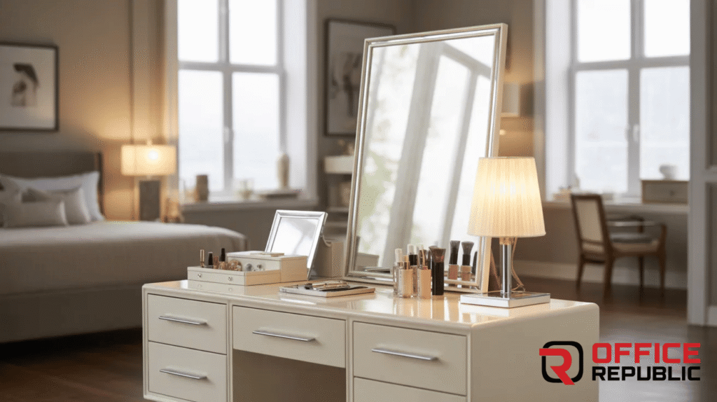 Dressing Table with Full-Length Mirror