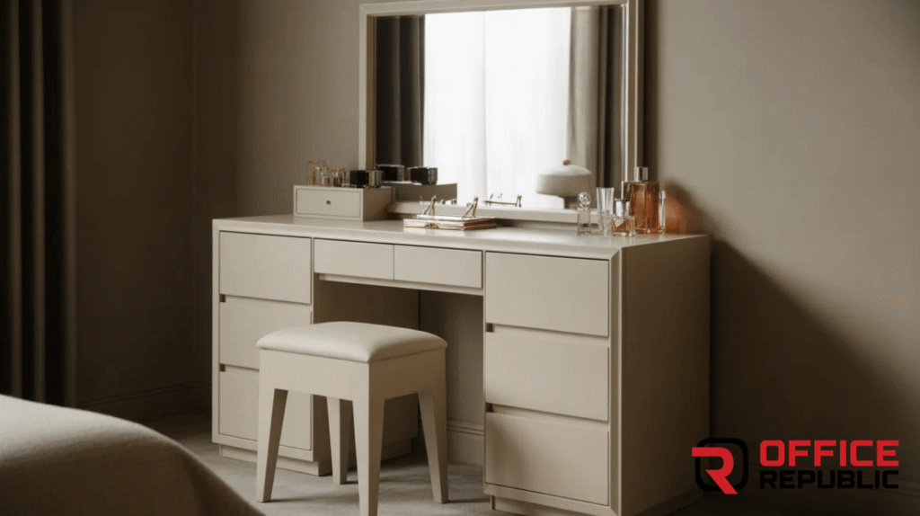 Dressing Table with Stool Seating