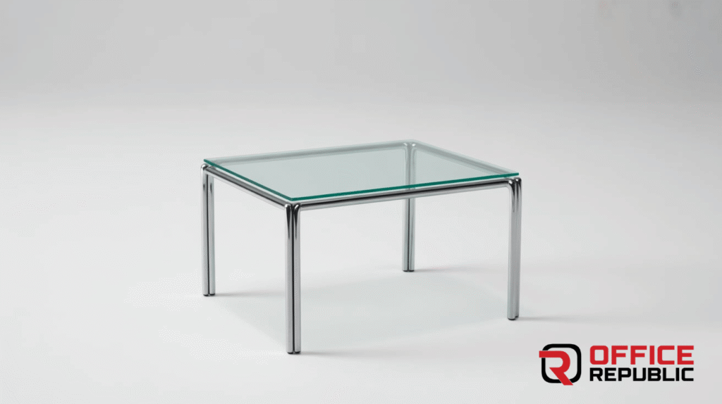 Glass Top Small Table
