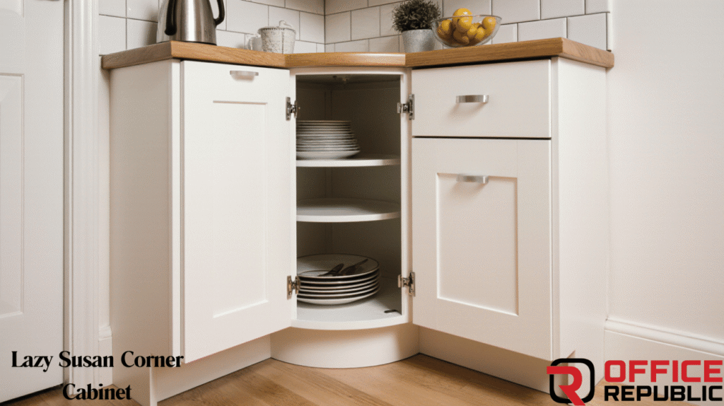 Lazy Susan Corner Cabinet