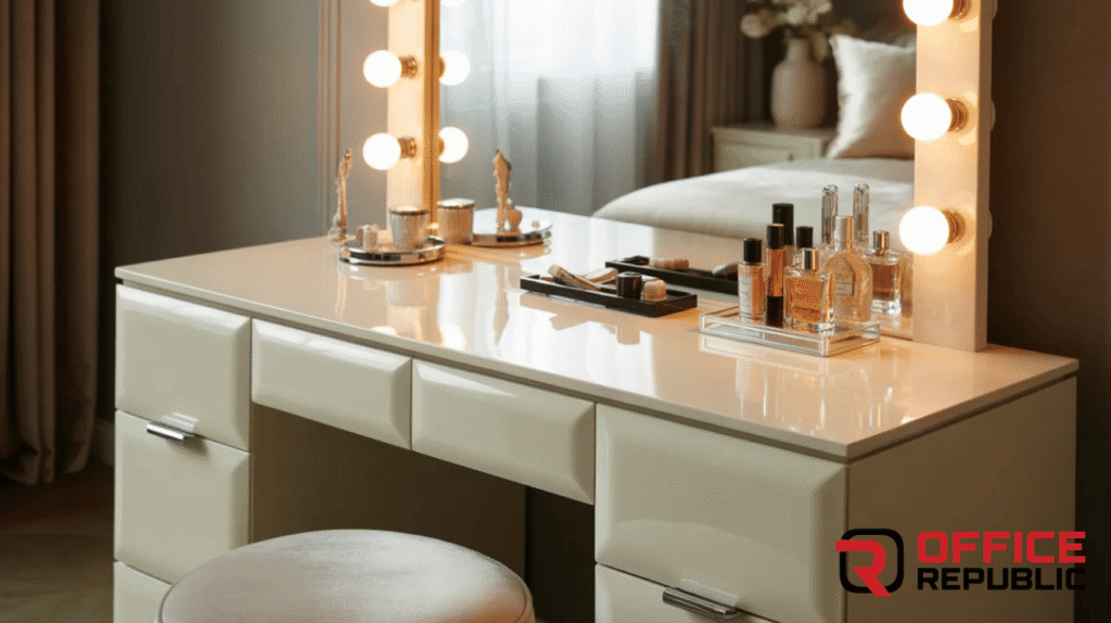 Luxury Gloss Finish Dressing Table