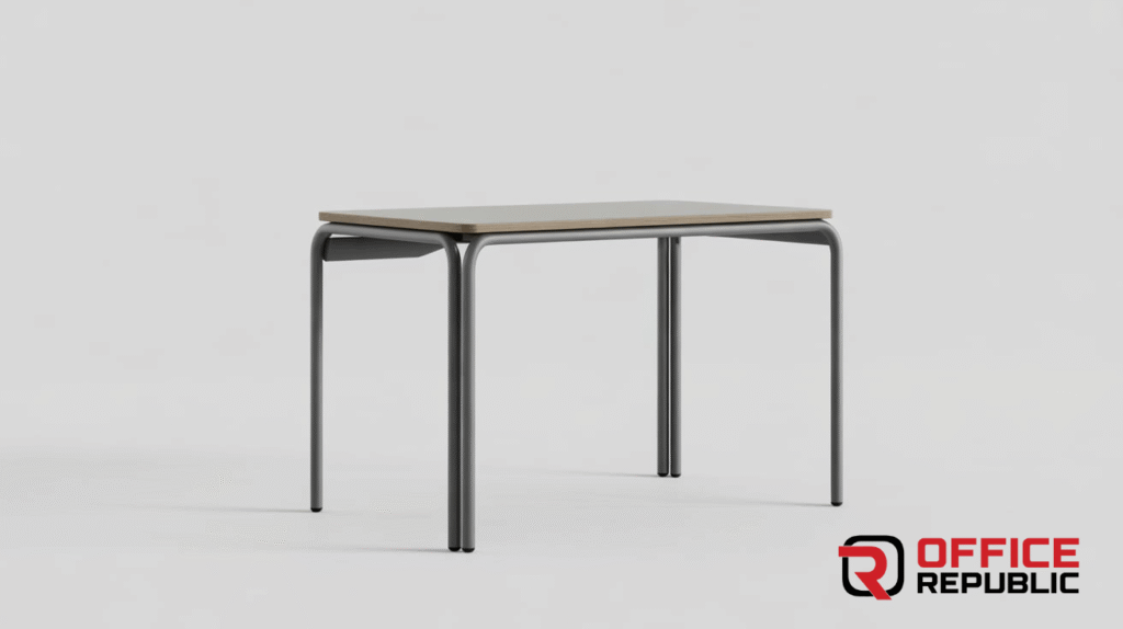 Metal Frame Small Office Table