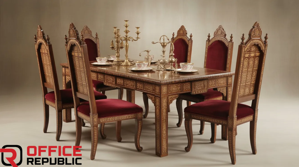 Royal Mughal Style Chinioti Table Set