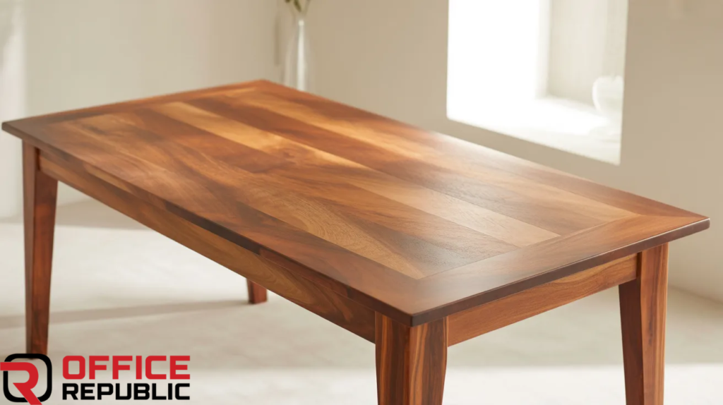 Solid Sheesham Wood Dining Table