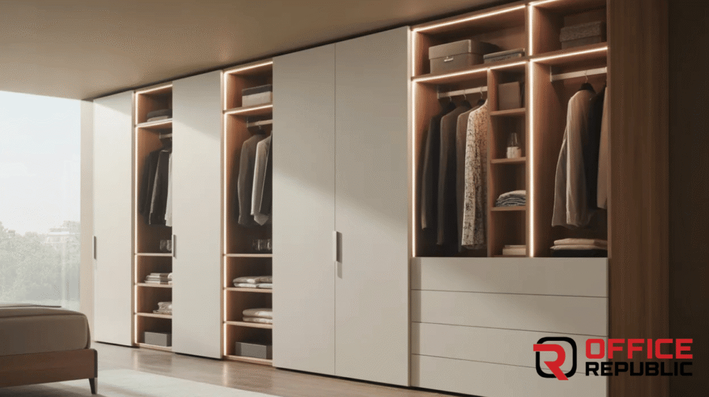 Wall-to-Wall Dressing Unit