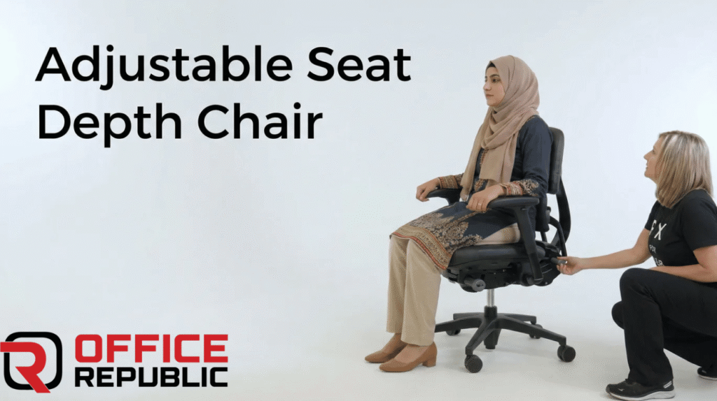 Adjustable Seat Depth Chair