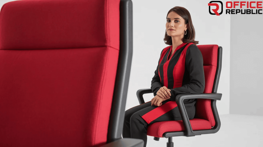 Budget Fabric Staff Chair