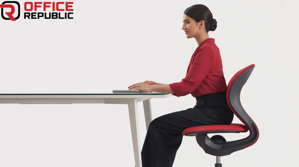 Coccyx Cut-Out Cushion Chair