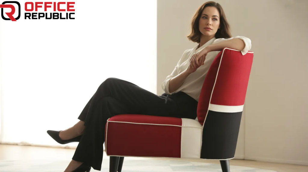 Custom Upholstered Armless Chair