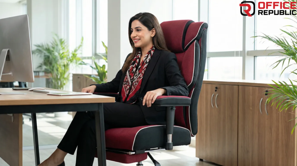 Fabric High Back Office Chair