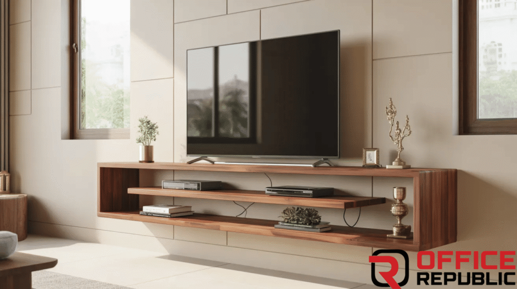 Floating Shelf Console