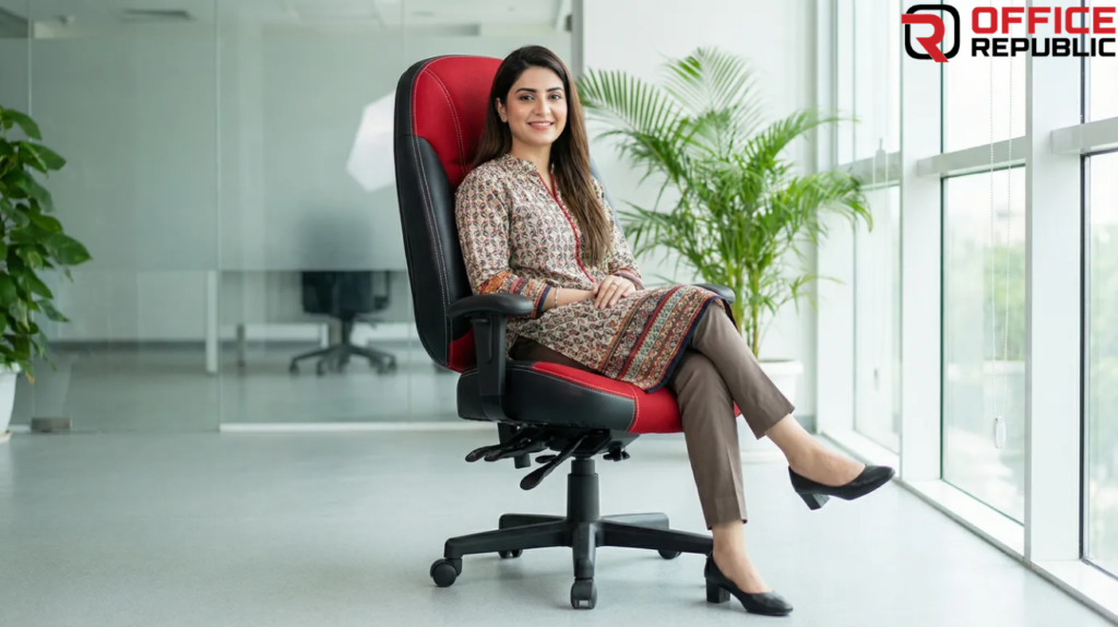 Heavy-Duty High Back Chair