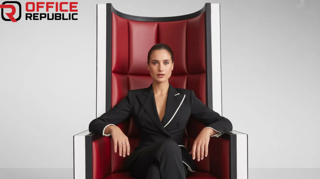 High Back Armless Chair
