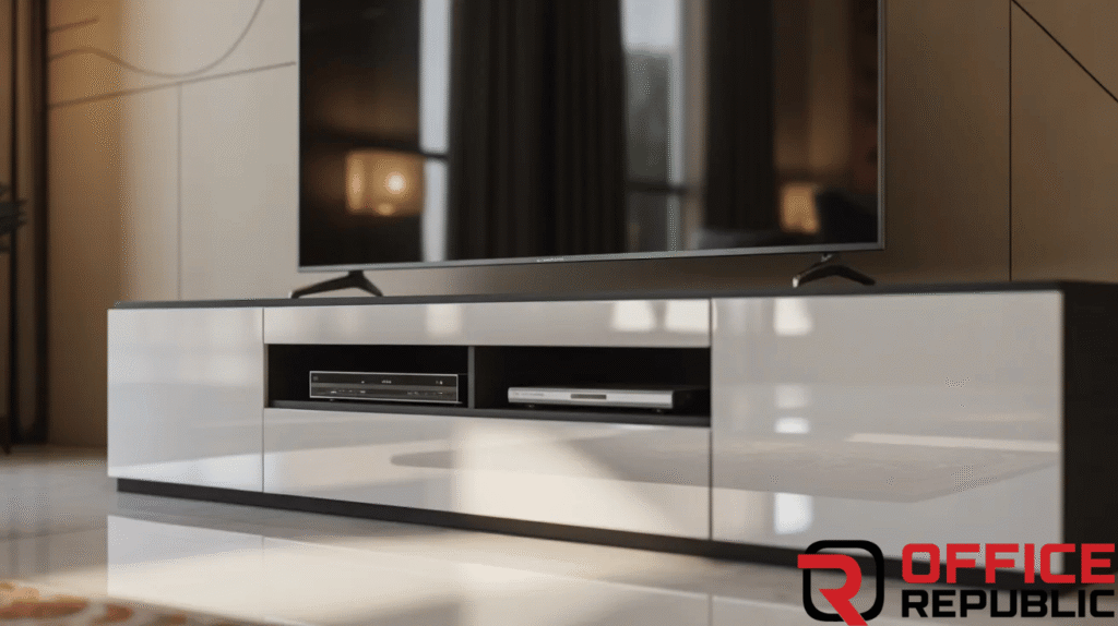 MDF High Gloss Console