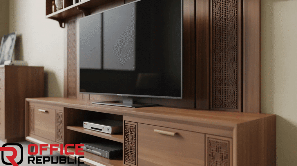 Office TV Console Unit